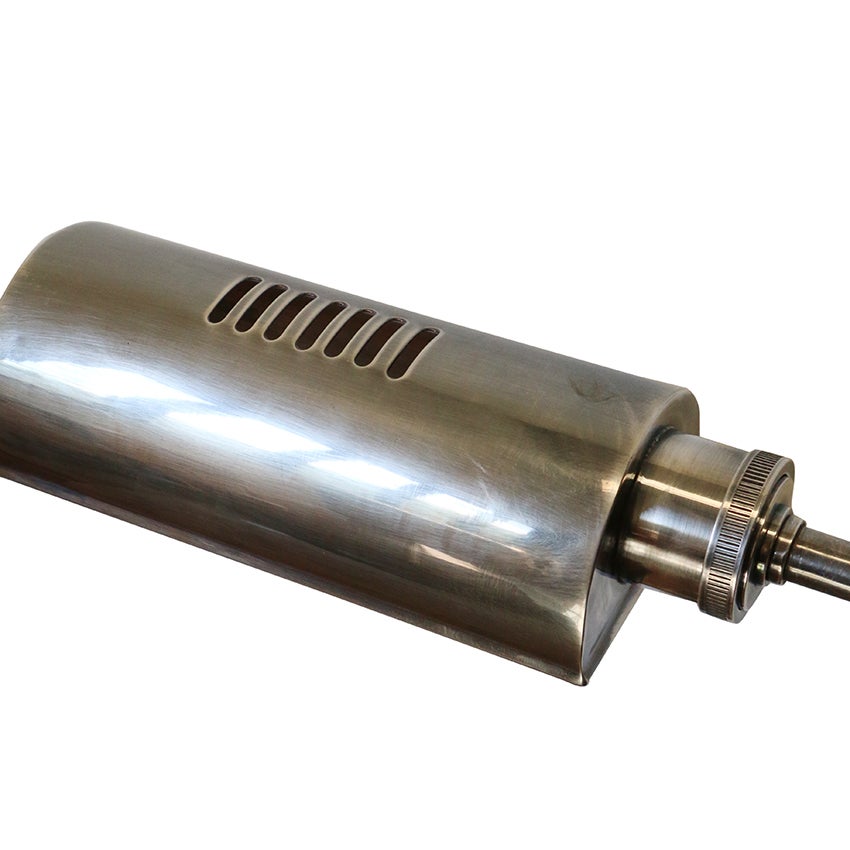 ADJUSTABLE DESK LAMP BASE IN PEWTER STYLE FINISH