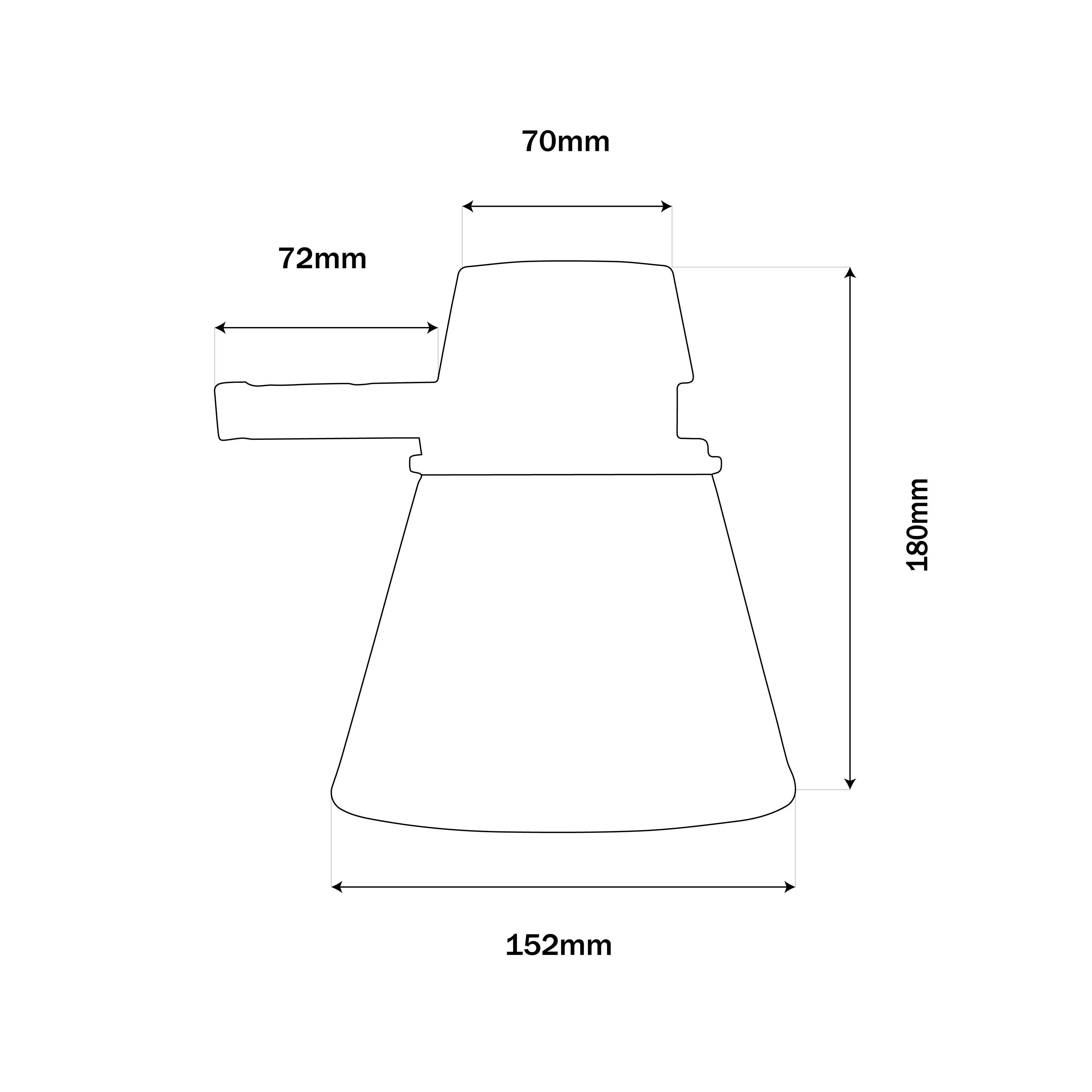 Saville Glass Wall Lamp in Antique Brass