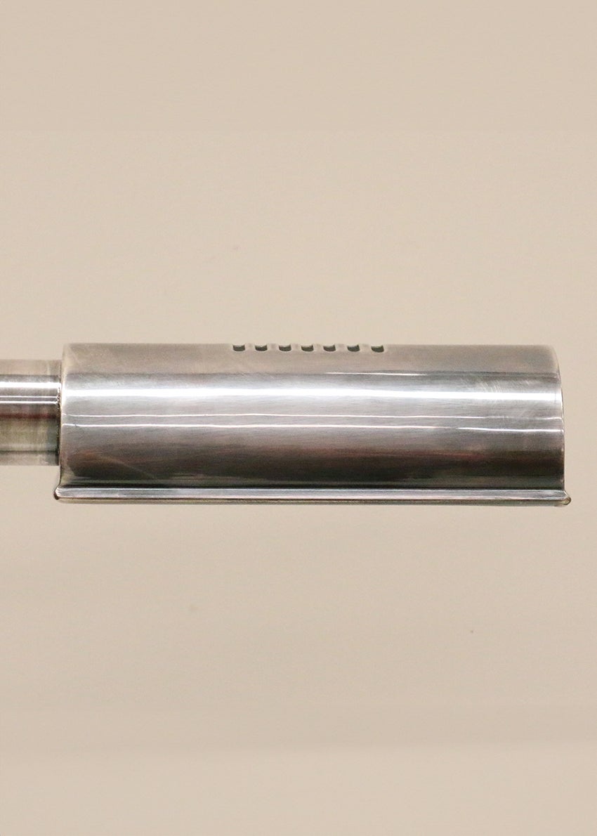 Apartmento Silver Floor Standing Adjustable Height Lamp Base