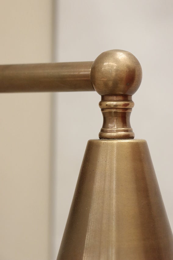 Piza Antique Brass Wall Lamp