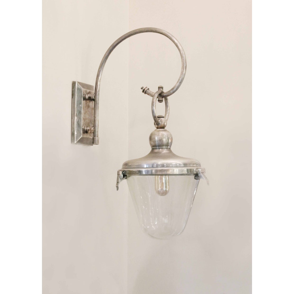 Outdoor IP54 wall Lantern with Glass
