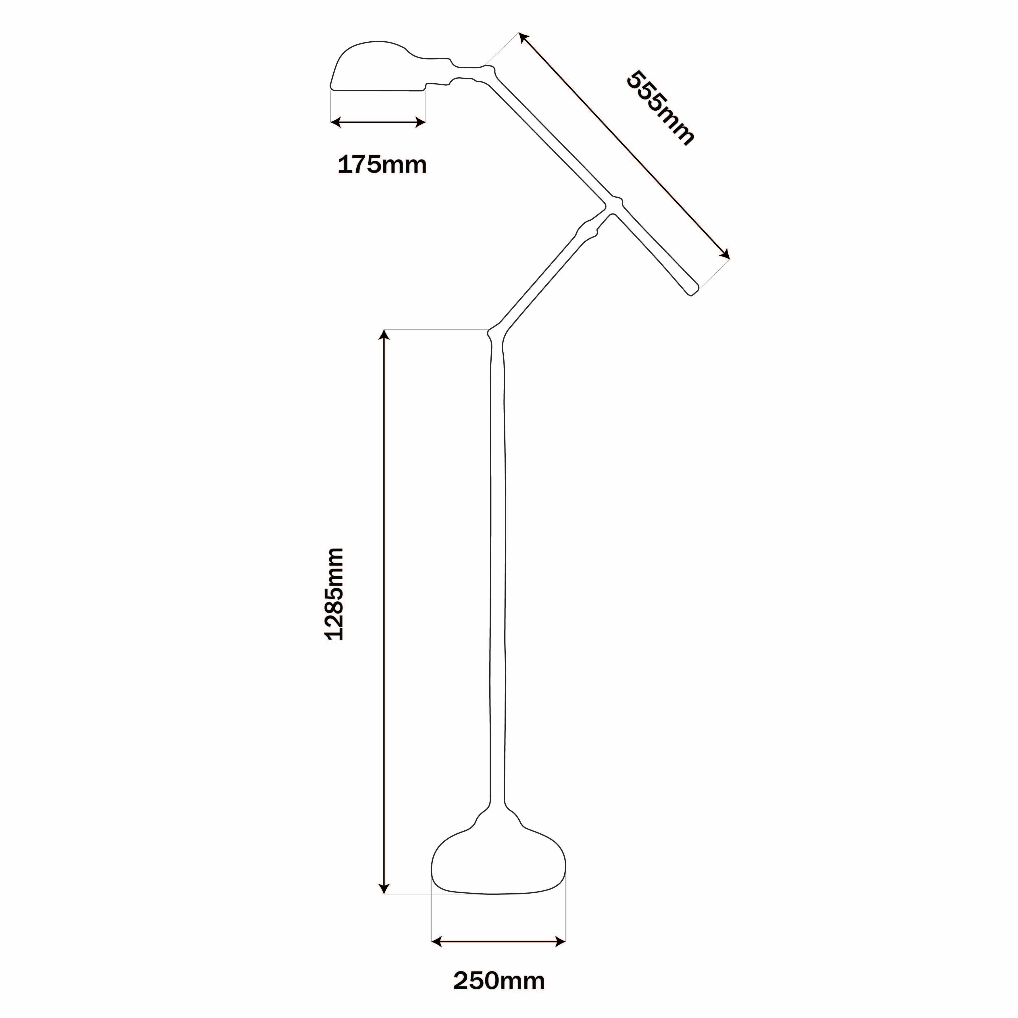 Directoire Silver Plated Adjustable Floor Lamp with Wooden Detail