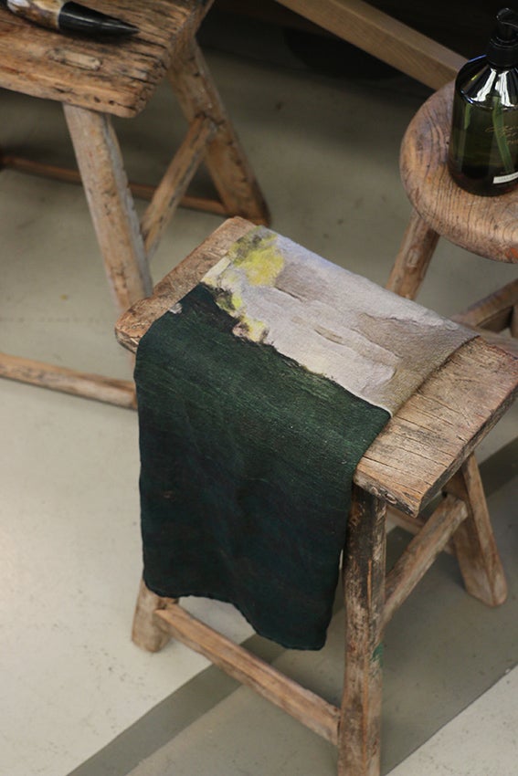 HUKA RIVERSIDE 100% LINEN TEA TOWEL