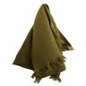 OLIVE GREEN THROW