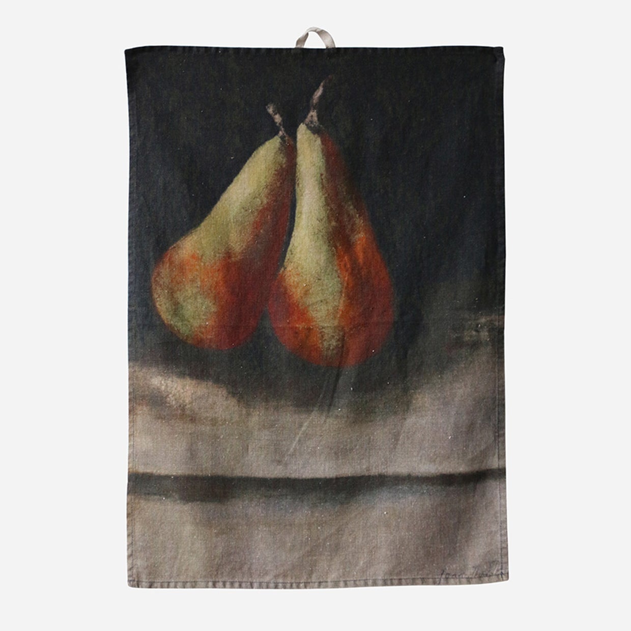 RAPHAEL VINTAGED 100% FRENCH LINEN TEA TOWEL