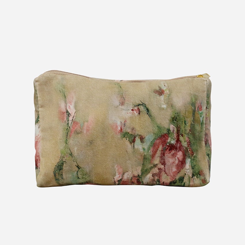 MAGNOLIA LIMONE COSMETIC BAG VINTAGED VELVET