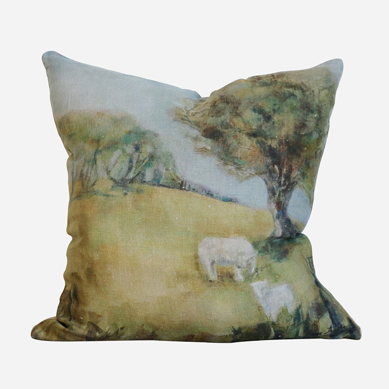 CORNWALL PARK LINEN CUSHION COVER 50 X 50