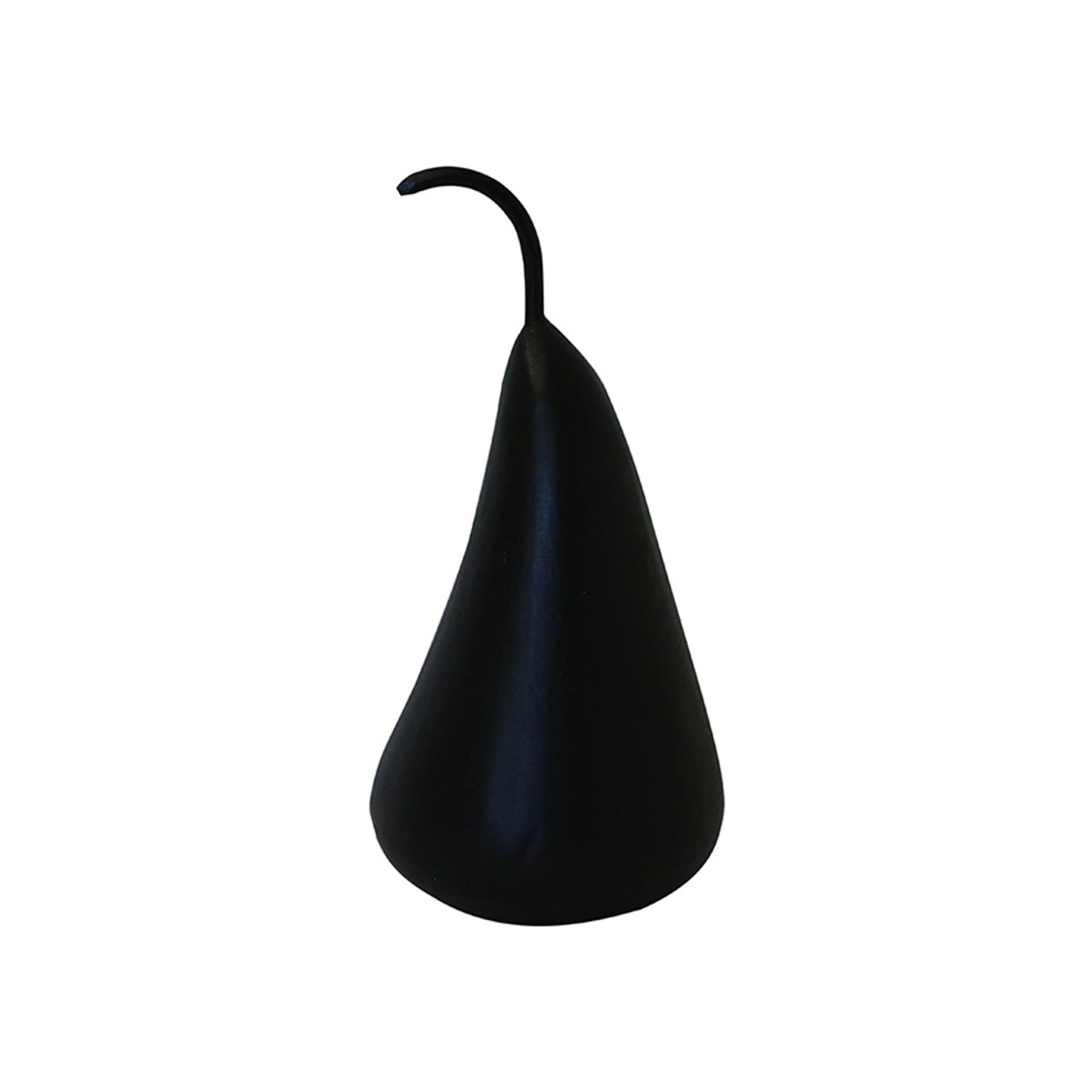 Medium Marble Decorative Pear in Black