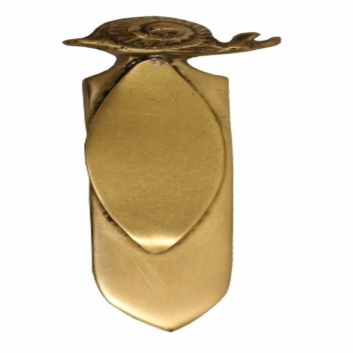 SNAIL BOOKMARK IN BRASS ANTIQUE FINISH