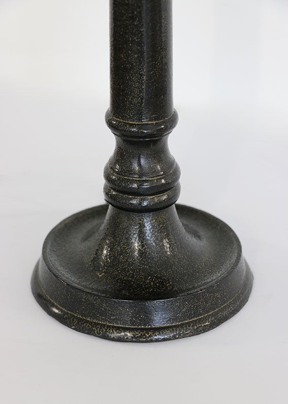 Petite Lamp Base in Slate Finish