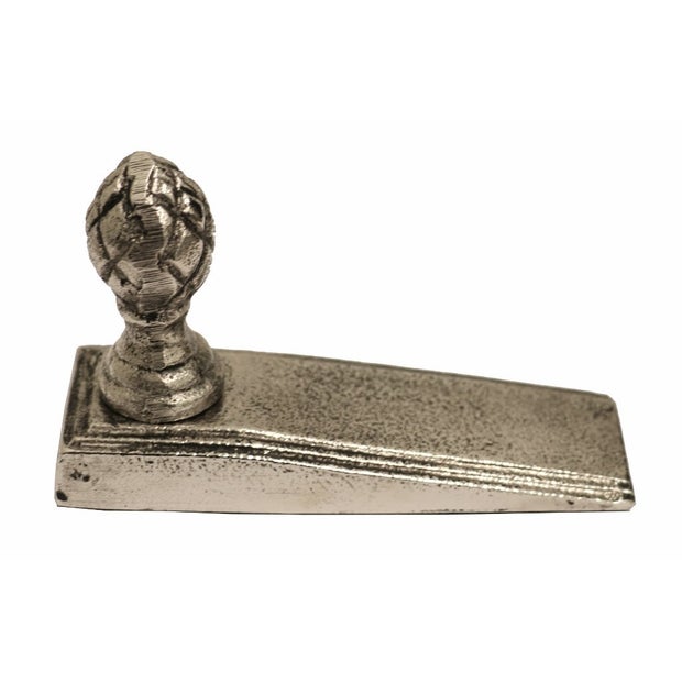 Acorn Door Stopper in Nickel Antique Finish
