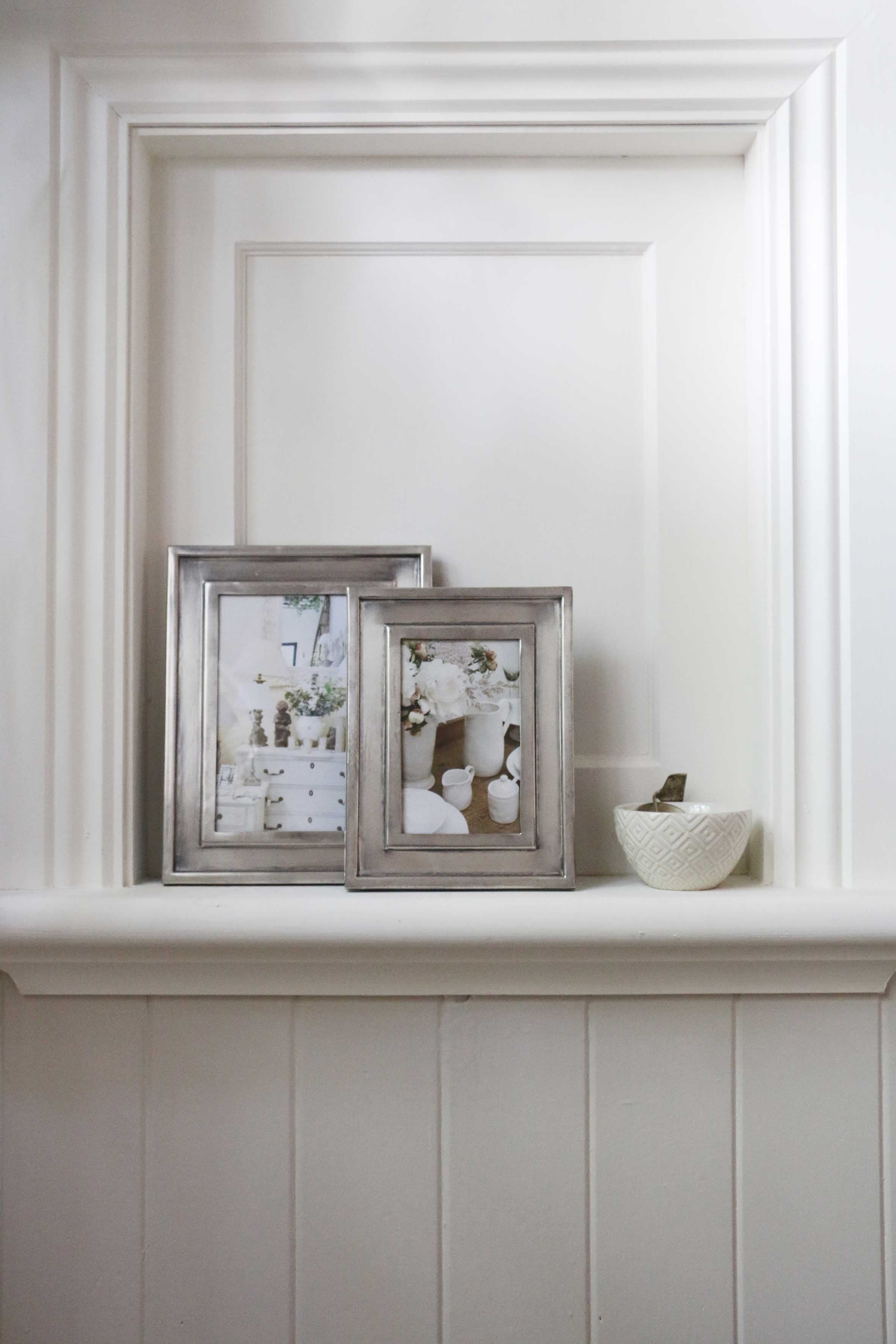 Large Antique Silver Style Frame