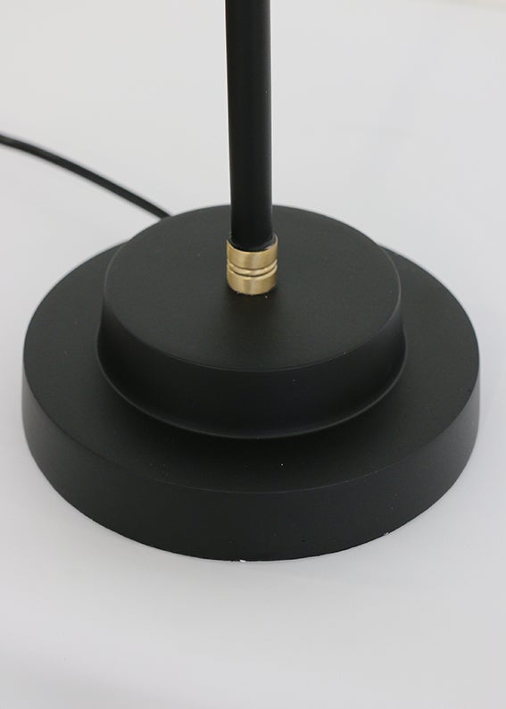 Bureau Desk Lamp in Brass & Black Finish