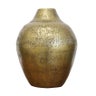 Marrakesh Style Urn in Antique Brass Finish