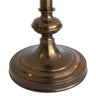 Carribean Antique Brass Finish Palm Lamp Base Tall