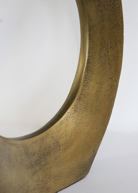 Brass and Bronze Halo Lamp Base