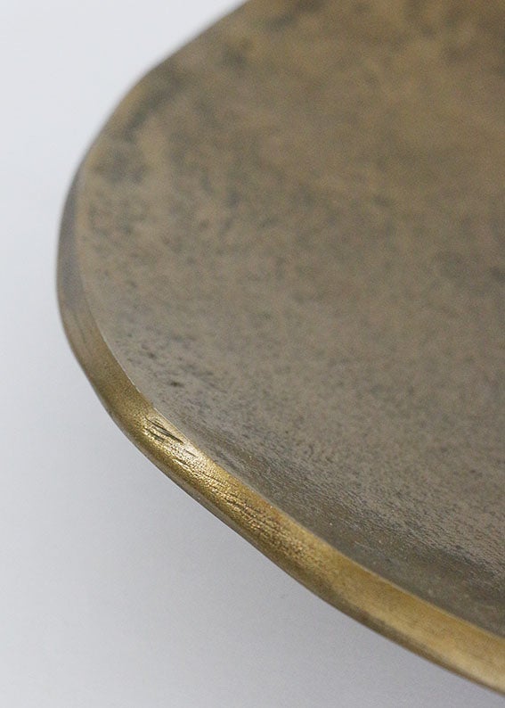Antique Brass Platter