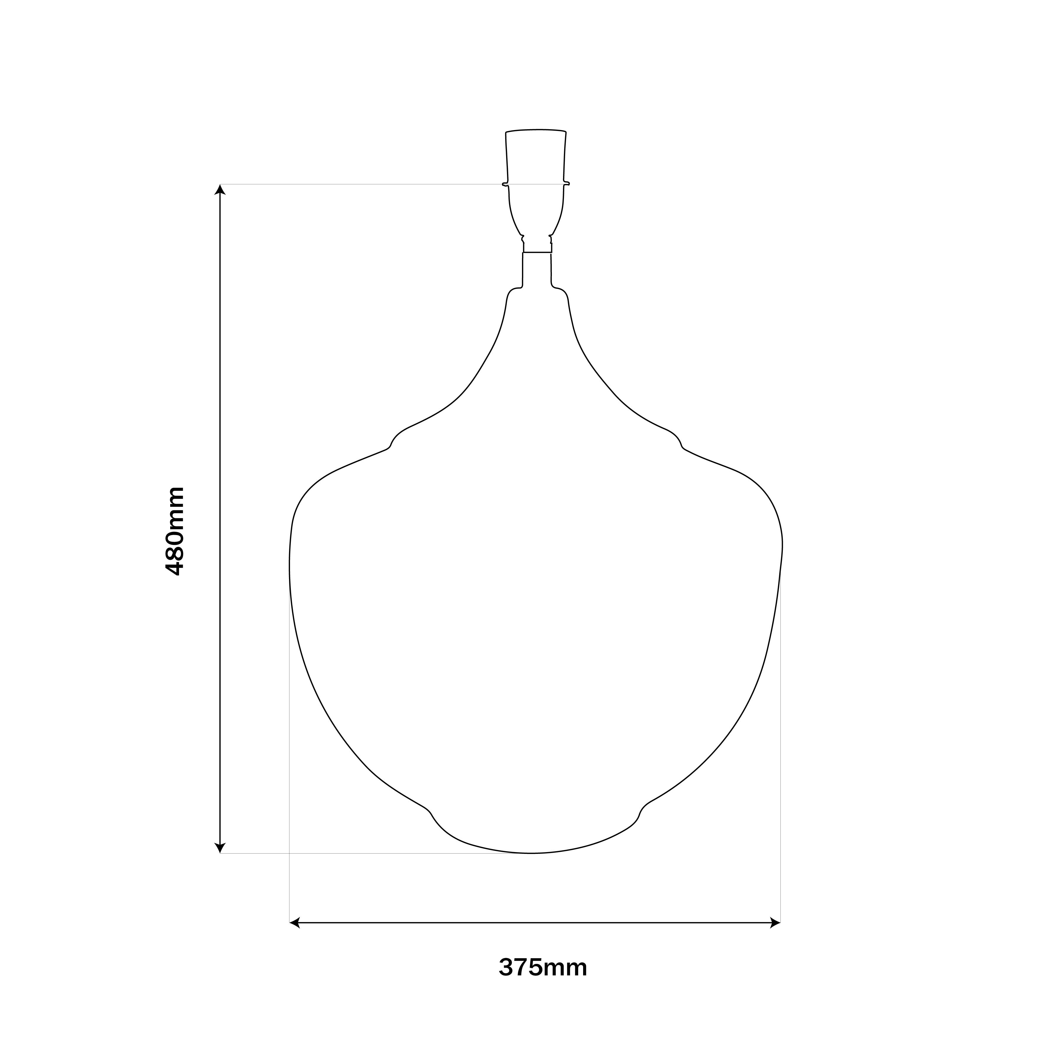 Sarajavo Lamp Base Black/Bronze Finish