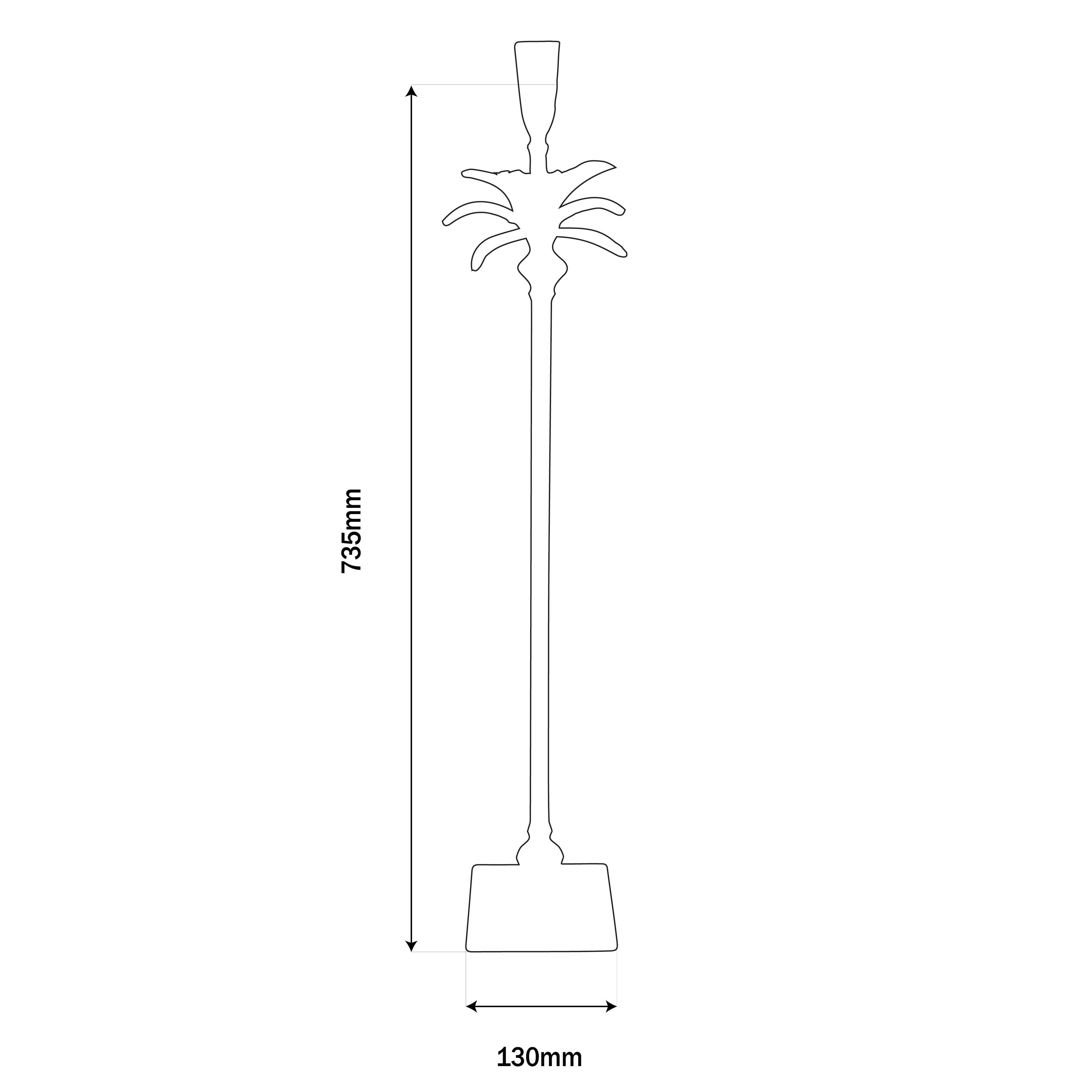 Miami Antique Brass Finish Lamp Base