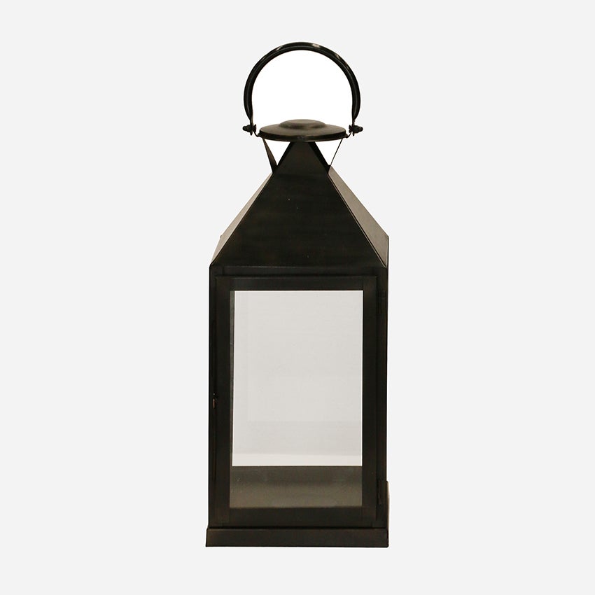 Long Island Lantern -Med in Dark Bronze/Black Finish
