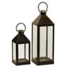 Long Island Lantern Tall in Dark Bronze/Black Finish