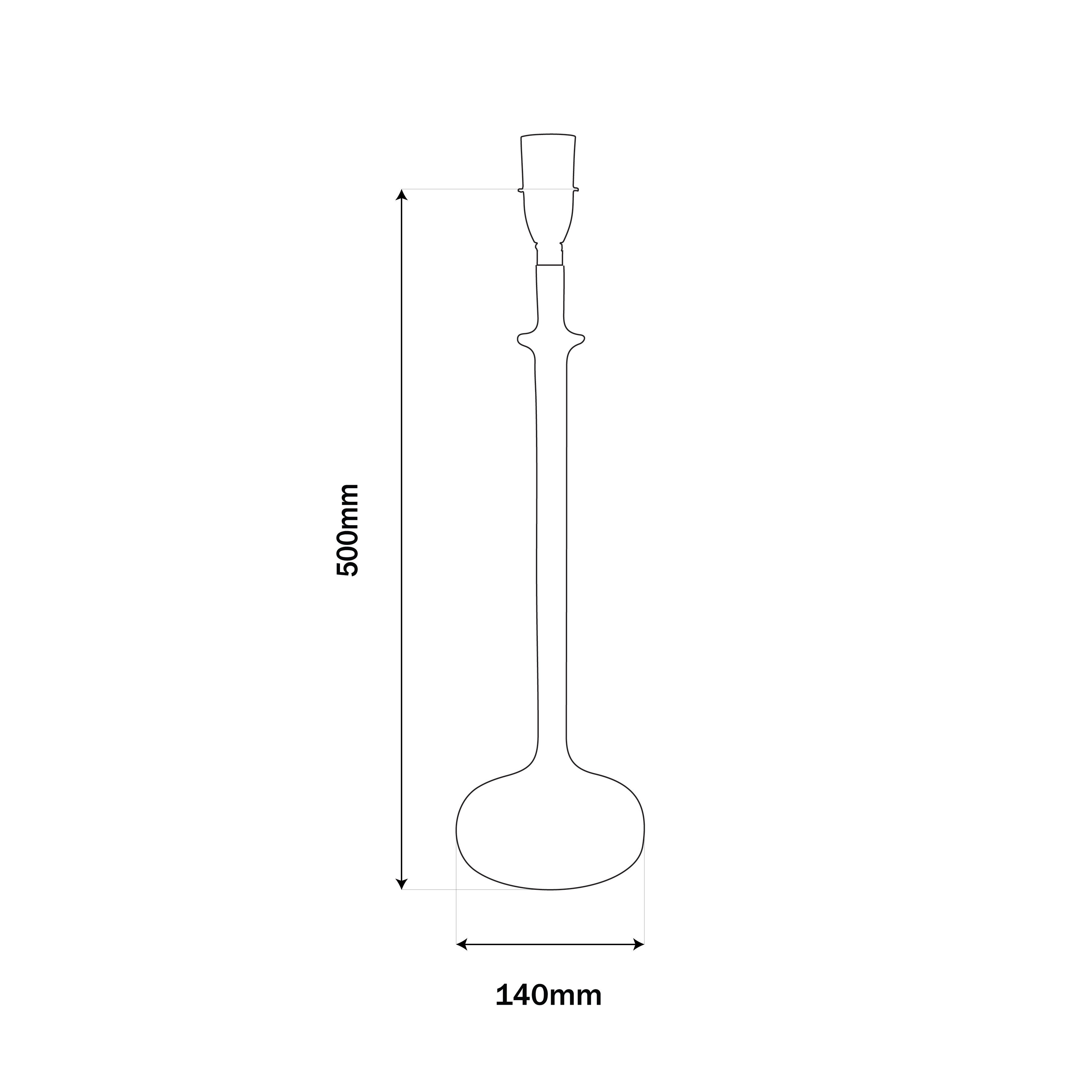 Nile Table Lamp Base