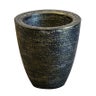 Bombay Beaten Conical Urn in Antiqued Brass Finish