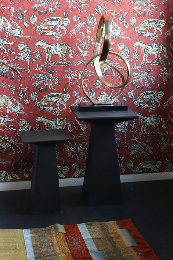 Tangier Large Occasional Table Matt Black