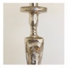 Femme Sculptured Tall Lamp Base in Dark Nickel/ Bronze Finish