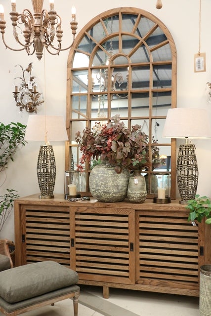 ZURICH METAL WEAVE LAMP BASE IN OLD BRASS FINISH