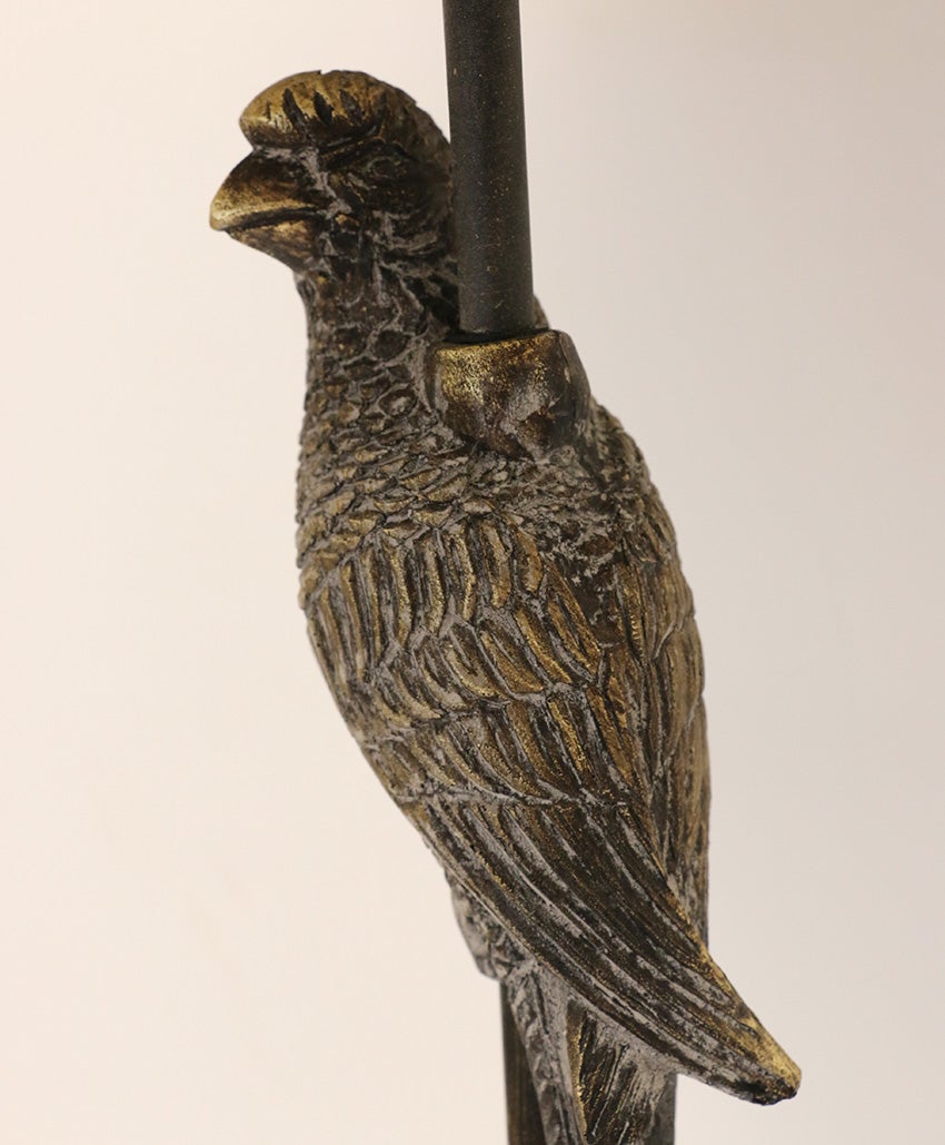 Slate Parrot Table Lamp Base