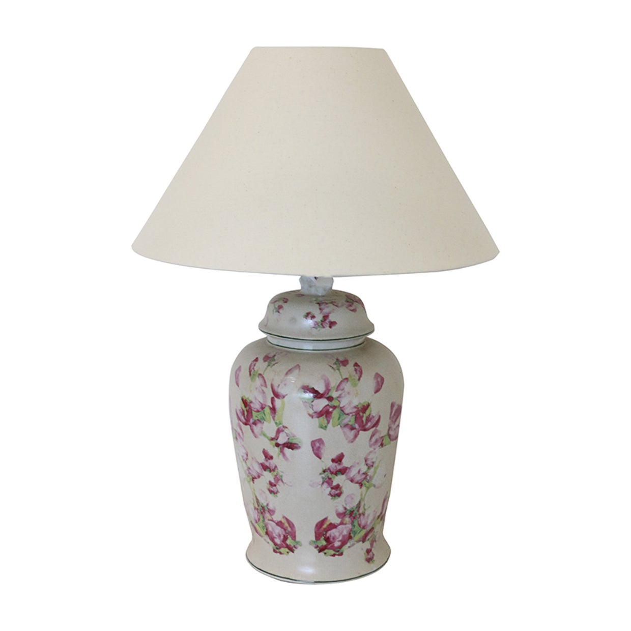 Magnolia Limone Crackled Lamp Base