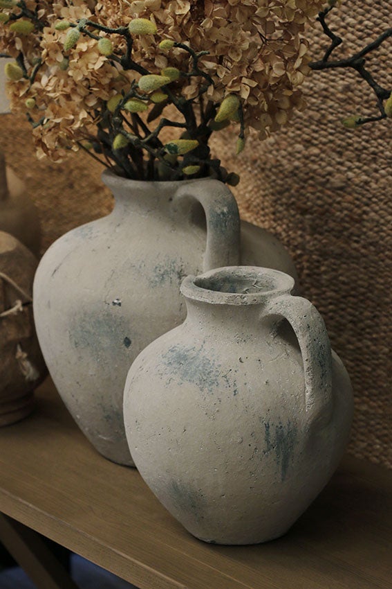Tuscan Style Stone Jug Large