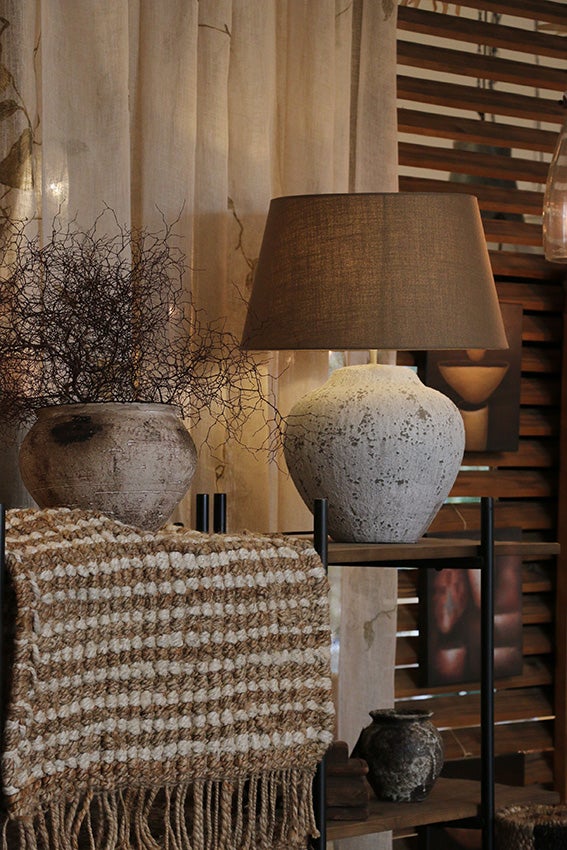 Tuscan Stone Lamp Base Medium