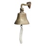Ship Bell in Antique Brass Finish