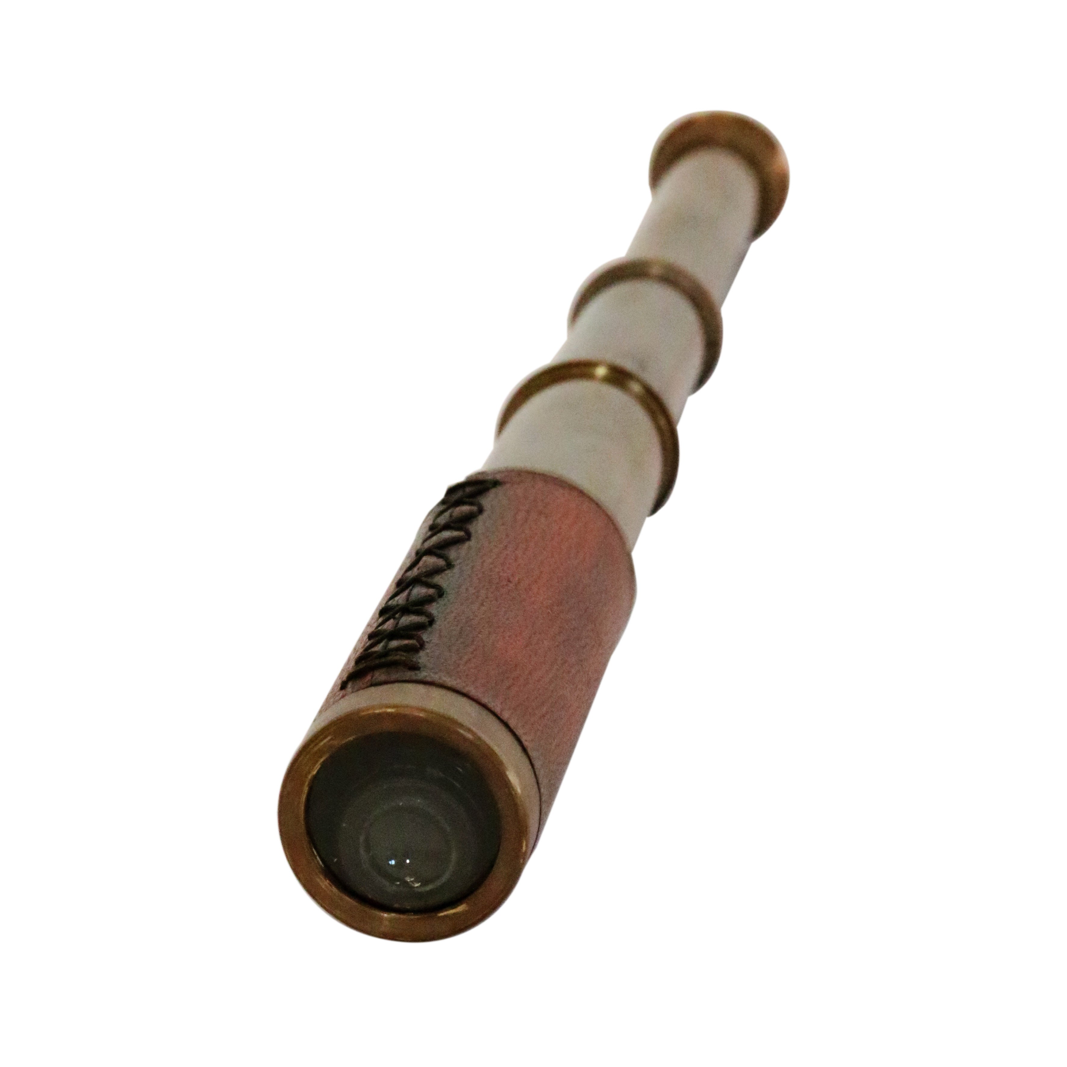 Leather & Brass Telescope