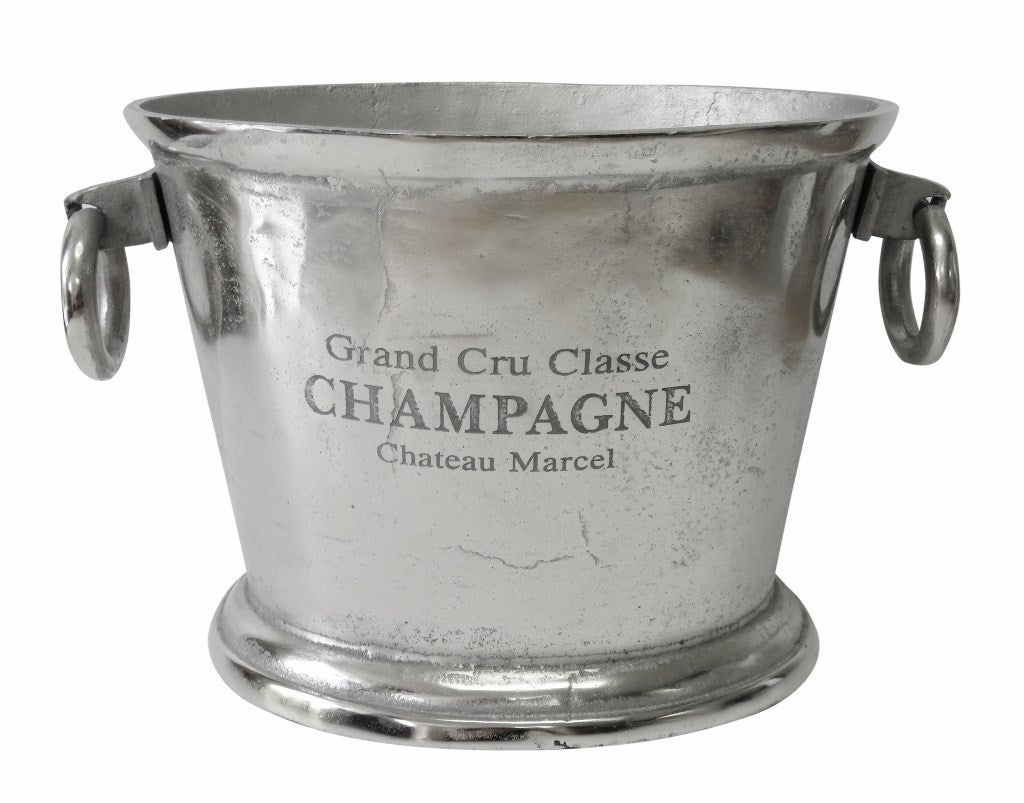 ENGRAVED OVAL CHAMPAGNE BUCKET Product CC Interiors