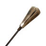 Long Shoe Horn Nickel Finish with Wooden Handle
