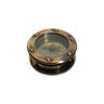 Compass with Magnifier in Two Tone Antique Finish