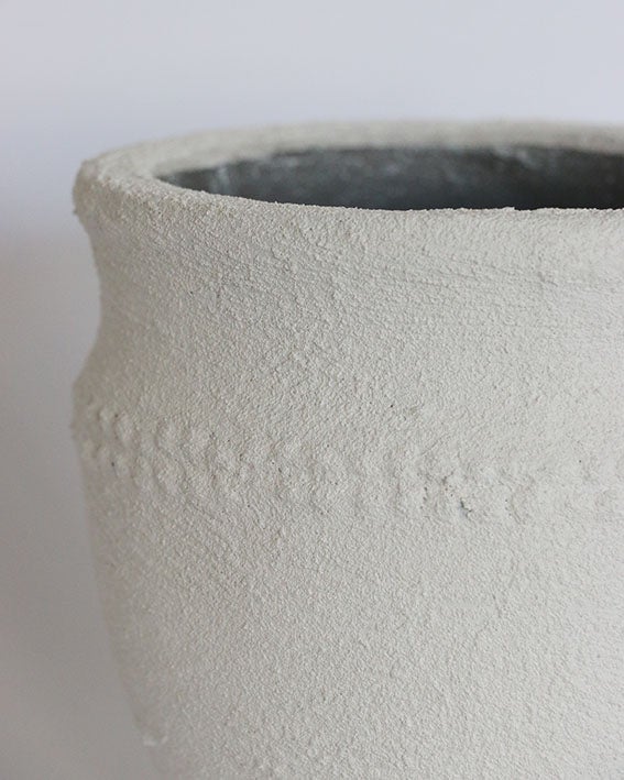 Planters in Santorini White