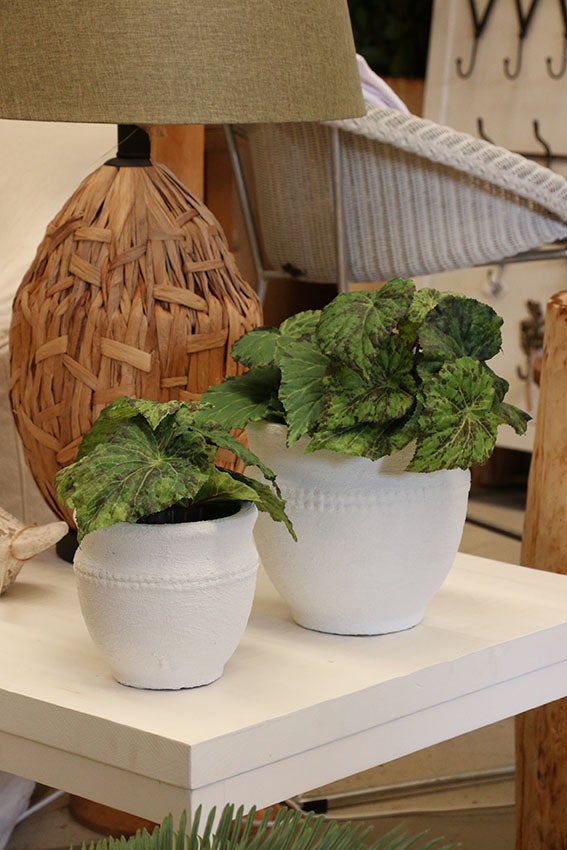 Planters in Santorini White