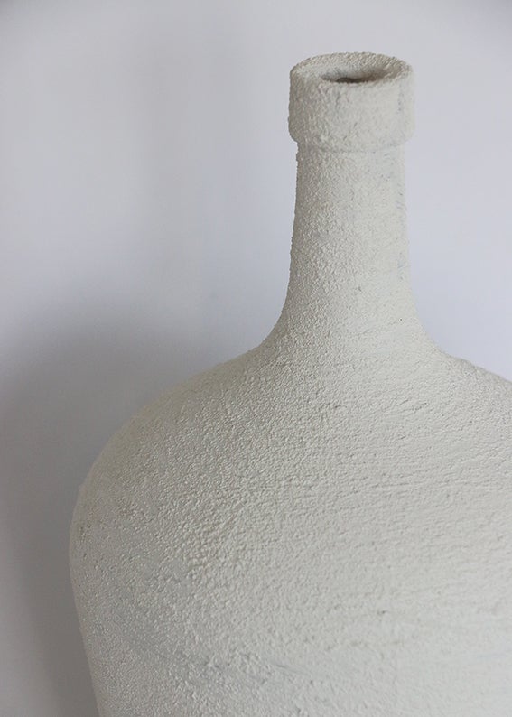 Bottle in Santorini White Finish