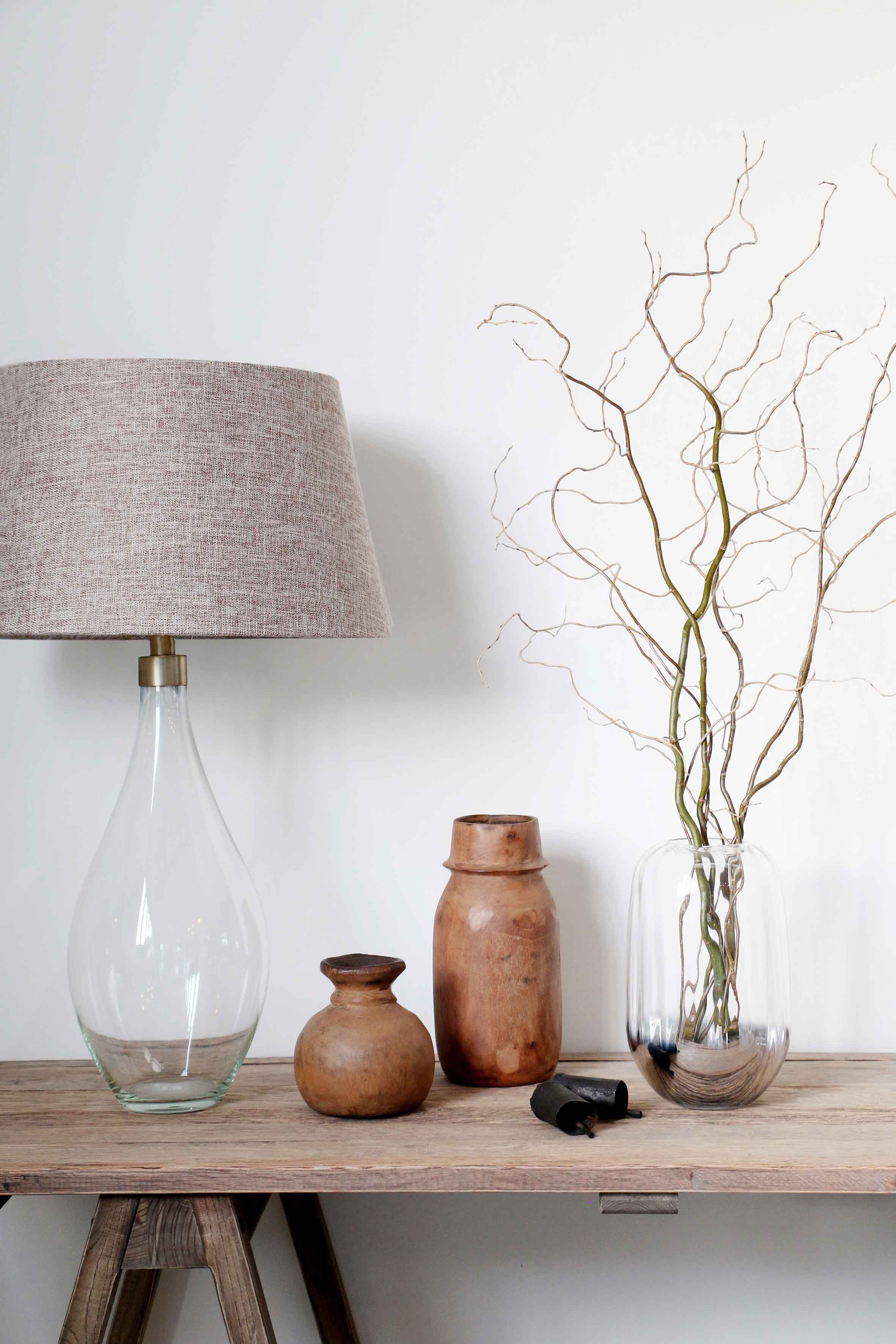 SILVER DIPPED GLASS VASE SPECIAL