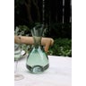 FINO VERDE HANDBLOWN GLASS WINE DECANTER