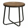 Cairo Recycled Pine and Metal Stool