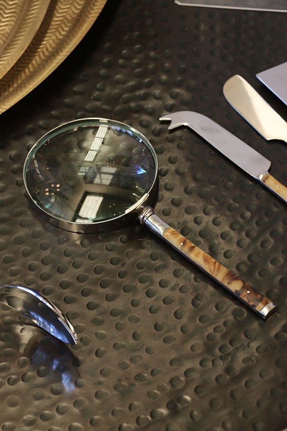 Magnifying Glass with Tortoise Shell Handle