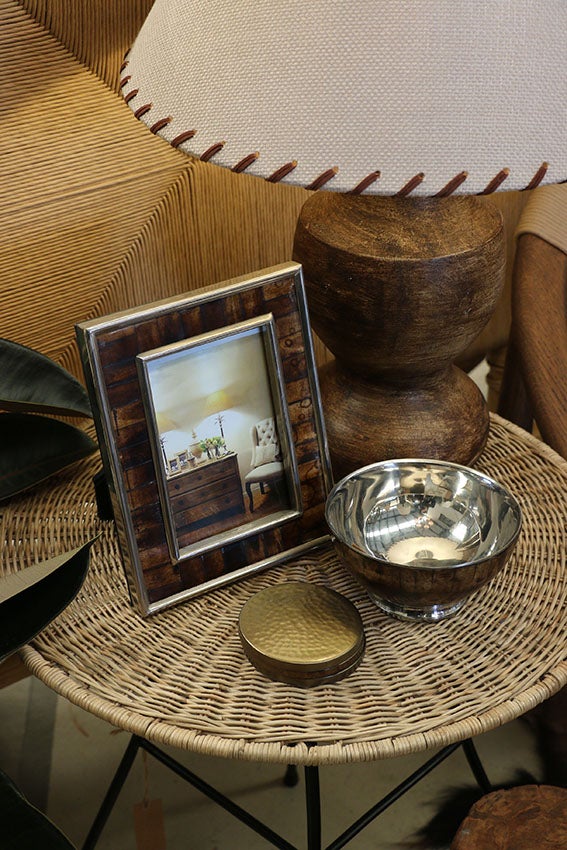 Soho Bone & Stainless Steel Bowl