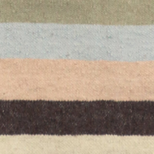 Pastels Multi Stripe Cotton & Wool Rug 120x180 - Autumn Special