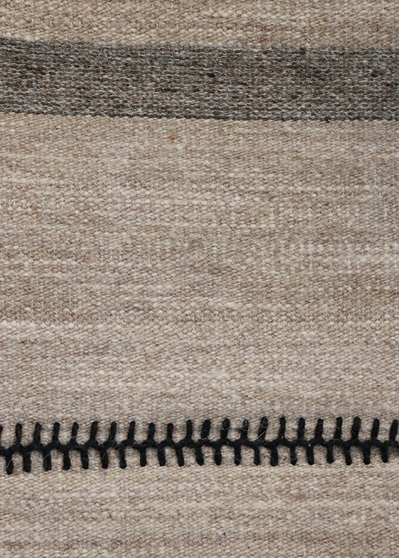 Tribal Wool Woven Rug in Earth Tones 1800L x 1200W