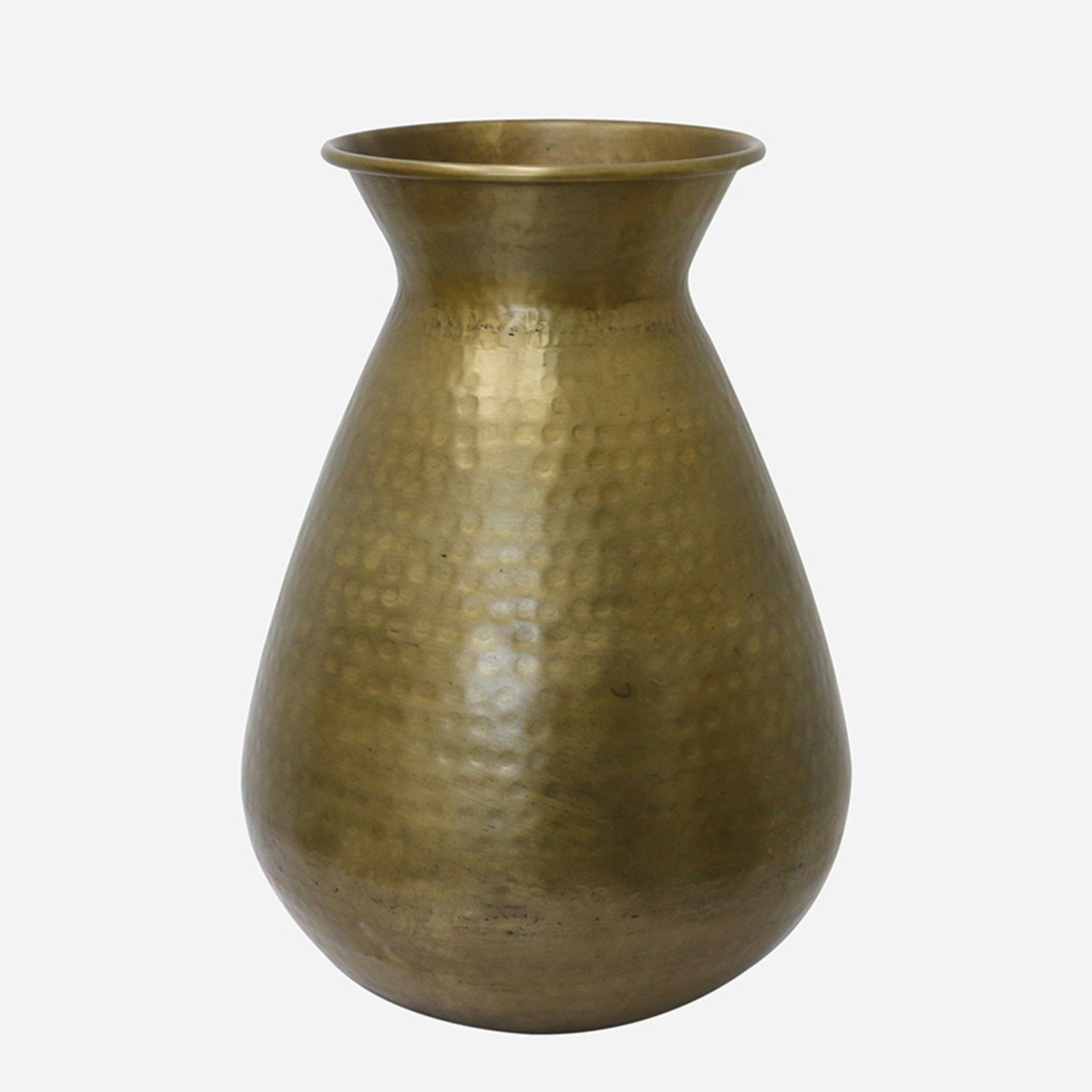 Basque Large Urn in Antique Brass Finish - Product - CC Interiors